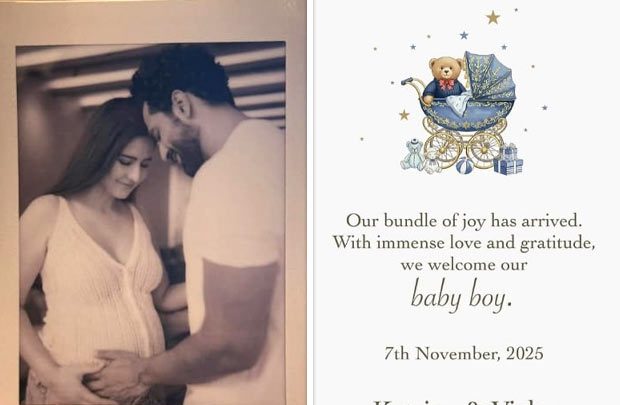 Katrina Kaif and Vicky Kaushal blessed with a baby boy: ‘Our bundle of joy has arrived’