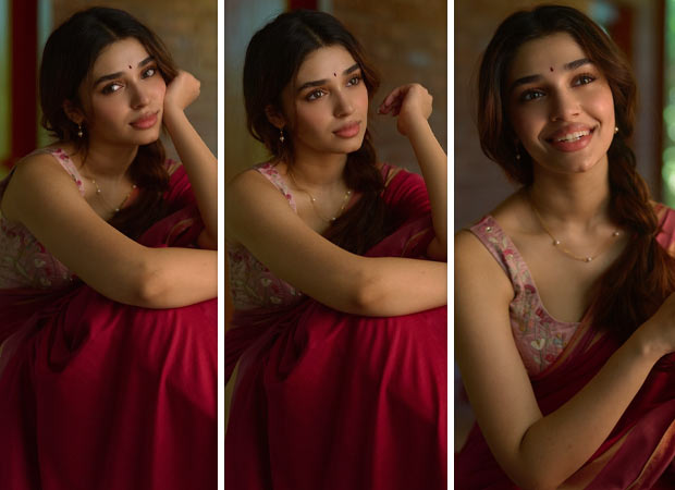 Krithi Shetty chooses handspun silk saree worth Rs 24.5k for a warm, nature-inspired style moment