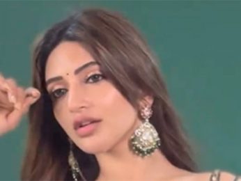 Lee in a beautiful Royal Blue saree ! Sreeleela