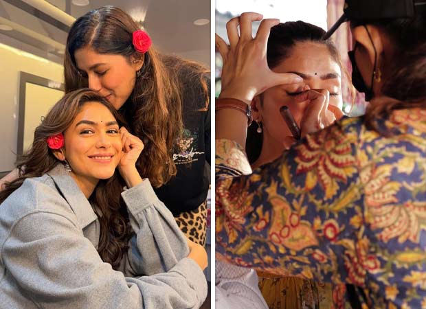 Mrunal Thakur drops adorable BTS moments from Dacoit sets