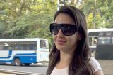 Nora Fatehi spotted at the airport, slaying her travel look with style