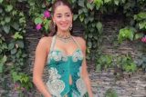 Peacock green lehenga of Ananya Panday