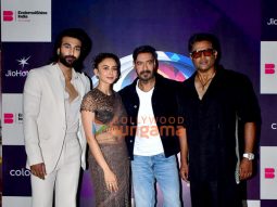 Photos: Ajay Devgn, Rakul Preet Singh, R Madhavan and Meezaan Jafri snapped promoting De De Pyaar De 2 on the sets of Bigg Boss 19