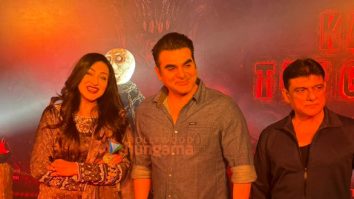 Photos: Arbaaz Khan, Rituparna Sengupta and Nitin Vaidya grace the trailer launch of Kaal Trighori