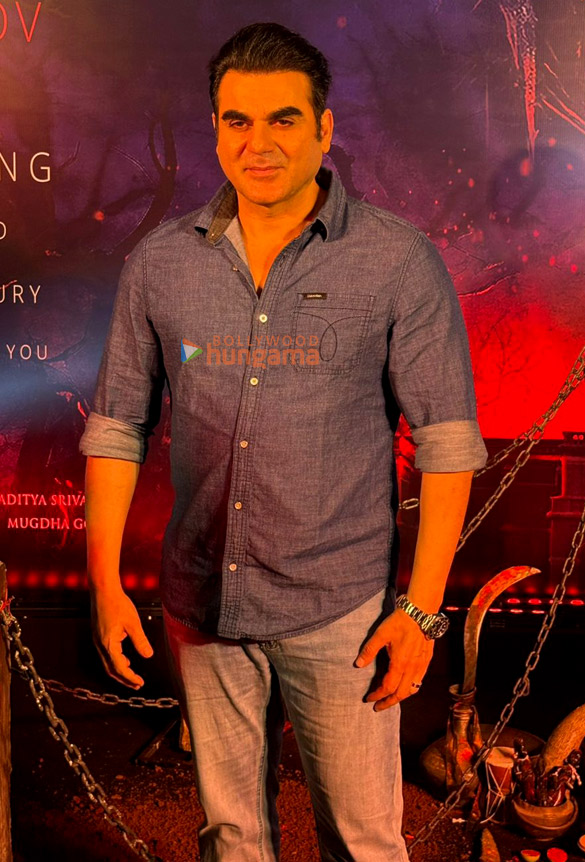 photos arbaaz khan rituparna sengupta and nitin vaidya grace the trailer launch of kaal trighori 4