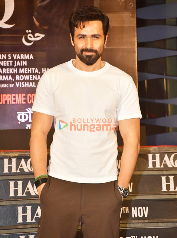 photos emraan hashmi yami gautam dhar ankita lokhande aayush sharma and others grace the premiere of haq 13