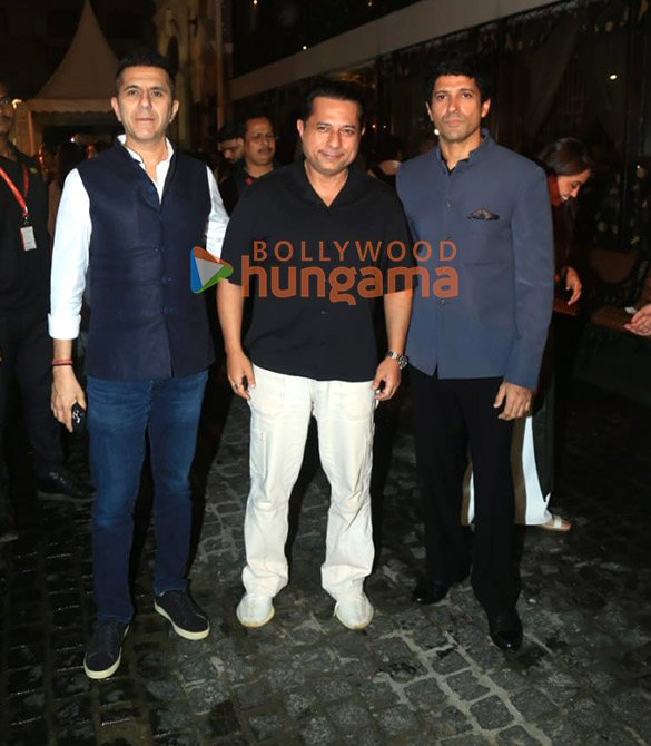 photos farhan akhtar shibani dandekar and ritesh sidhwani attend the music album launch of the film 120 bahadur 13