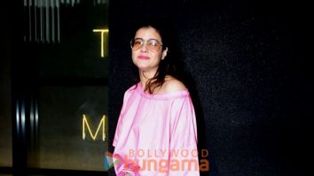 Photos: Kajol, Aaman Devgan and others grace the special screening of De De Pyaar De 2 at Excel Entertainment office