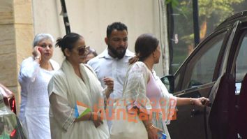 Photos: Manisha Koirala, Asha Parekh and Kirron Kher snapped at Sunny Deol’s house in Juhu