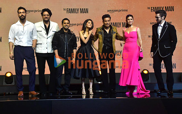 photos manoj bajpayee jaideep ahlawat nimrat kaur and others grace the trailer launch of the family man season 3 15