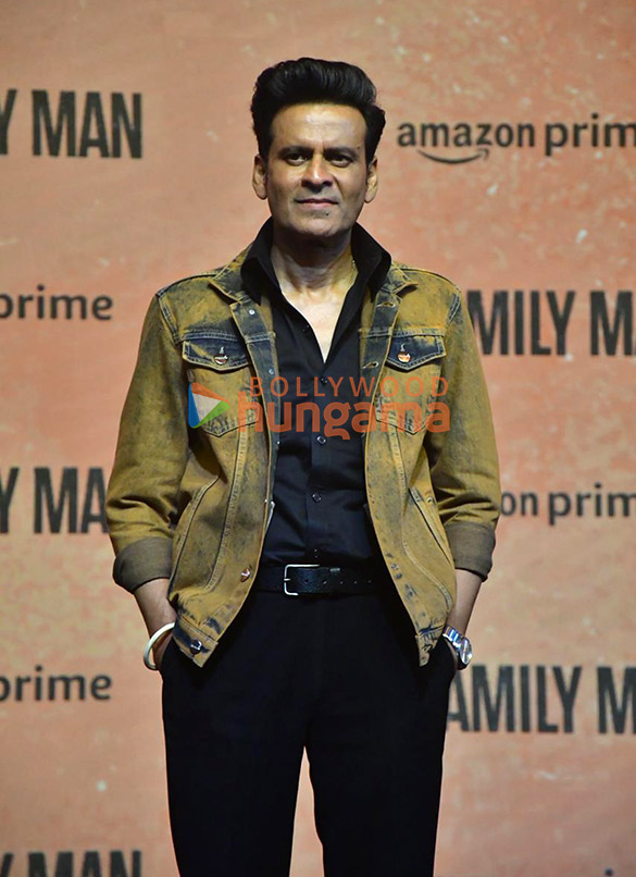 photos manoj bajpayee jaideep ahlawat nimrat kaur and others grace the trailer launch of the family man season 3 7