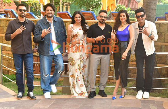 photos manoj bajpayee jaideep ahlawat nimrat kaur and others snapped at the promotions of the family man season 3 1