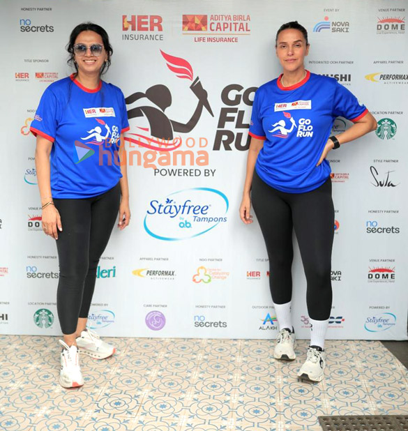 photos neha dhupia soha ali khan and other celebs participate in goflorun 2025 to promote womens fitness and menstrual health 3