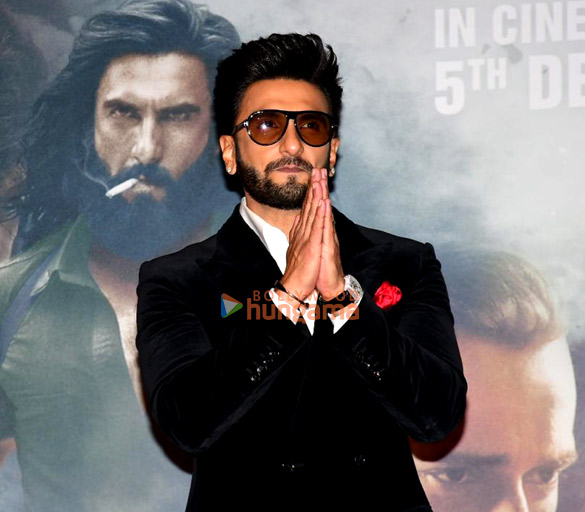 photos ranveer singh r madhavan arjun rampal and others snapped at the trailer launch of dhurandhar 5 3