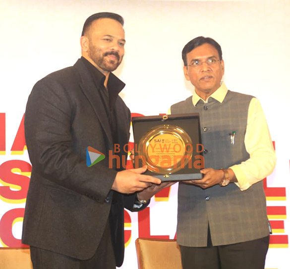 photos rohit shetty harbhajan singh jackky bhagnani and saina nehwal snapped at national fitness wellness conclave 1