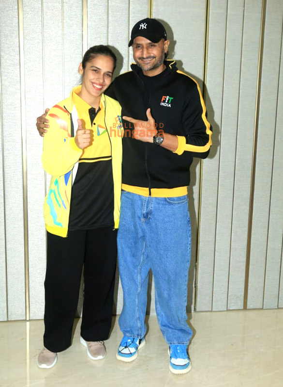 photos rohit shetty harbhajan singh and saina nehwal snapped at national fitness wellness conclave 6