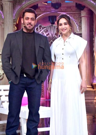 Photos: Salman Khan, Madhuri Dixit, Riteish Deshmukh and Ashish Chanchlani snapped on the sets of Bigg Boss 19