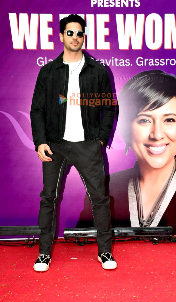 photos sidharth malhotra attends the red carpet of we the women 5