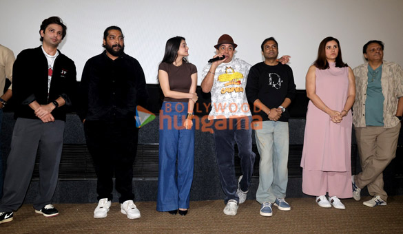 photos sonnalli seygall himansh kohli and others grace the special screening of aryabhatt ka zero 1
