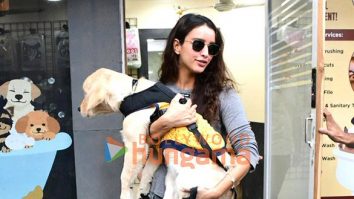 Photos: Triptii Dimri spotted outside pet clinic in Bandra