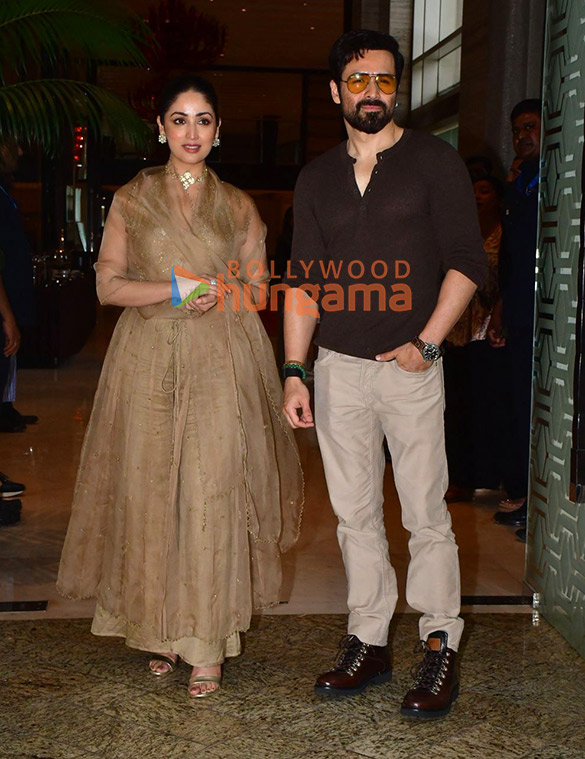 Photos: Yami Gautam Dhar and Emraan Hashmi snapped promoting Haq Photos: Yami Gautam Dhar and Emraan Hashmi snapped promoting Haq