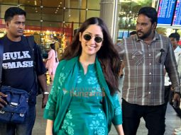 Photos: Yami Gautam Dhar and Shakti Kapoor snapped at the airport