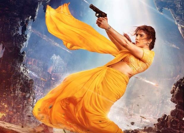 Priyanka Chopra as Mandakini from Globetrotter wields a gun in saree; first look out!