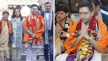 Raghav Chadha seeks divine blessings for his newborn baby at Mahakal Temple in Ujjain Raghav Chadha seeks divine blessings for his newborn baby at Mahakal Temple in Ujjain