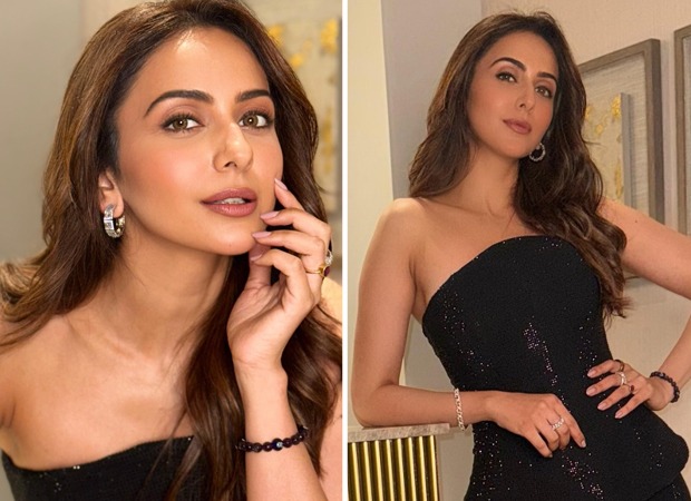 Rakul Preet Singh keeps her promo style refined with a Rs 48k structured corset-and-pants set