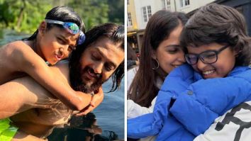 Riteish Deshmukh and Genelia D’Souza pen touching birthday notes as son Riaan turns 11