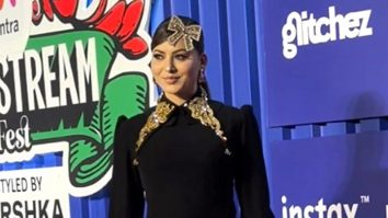 Urvashi Rautela slays in a golden glam fit