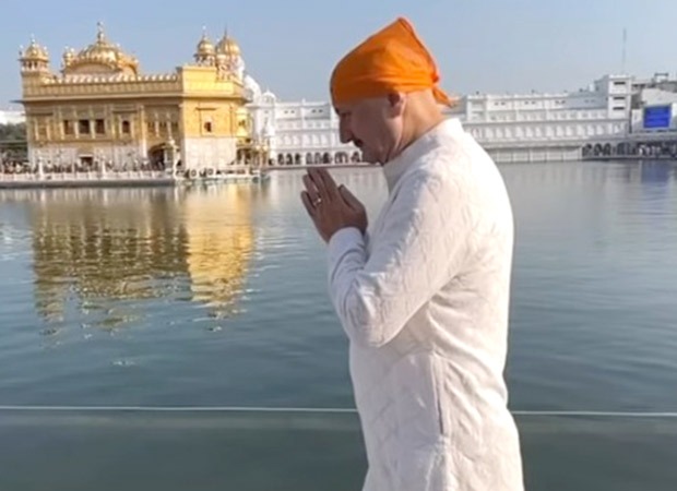 Anupam Kher marks Guru Nanak Jayanti with soulful visit to Golden Temple; watch