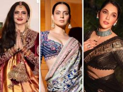 World Saree Day 2025: Rekha, Kangana Ranaut, Isha Koppikar, Kareena Kapoor and Samantha prove sarees are the ultimate power statement