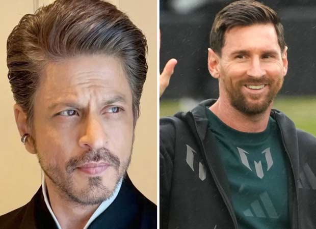 Shah Rukh Khan arrives in Kolkata with son AbRam ahead of meeting with Lionel Messi