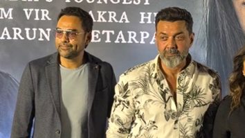 Abhay Deol & Bobby Deol pose together with family