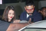 Aishwarya Rai & Abhishek Bachchan with daughter spotted all together