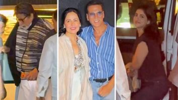 Amitabh Bachchan, Akshay Kumar and Navya Nanda attend Ikkis screening to support Agastya Nanda and Simar Bhatia