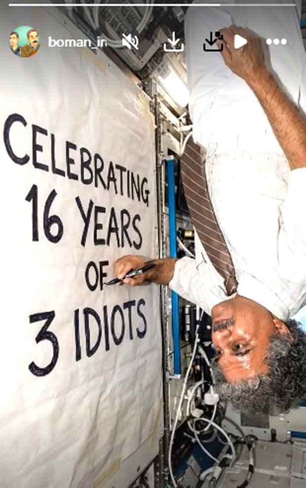 Boman Irani marks 16 years of 3 Idiots with AI video of Virus