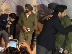Border 2 teaser launch: Varun Dhawan TOUCHES Sunny Deol’s feet; reveals, “Sunny sir arrived 4 days earlier on the sets; would observe the shoot; NEVER seen a mega star do this”