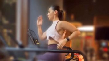 Burning Christmas calories! Alia Bhatt