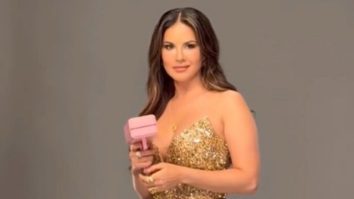Glittery glam! Sunny Leone
