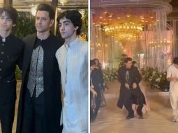 Hrithik Roshan dances with sons Hridhaan and Hrehaan at cousin’s wedding; viral video steals the spotlight