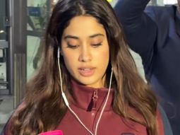 Janhvi Kapoor papped at the airport in tracks