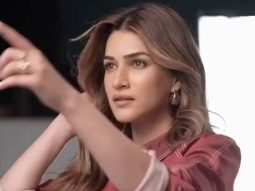 Kaotic Kriti on set! Kriti Sanon