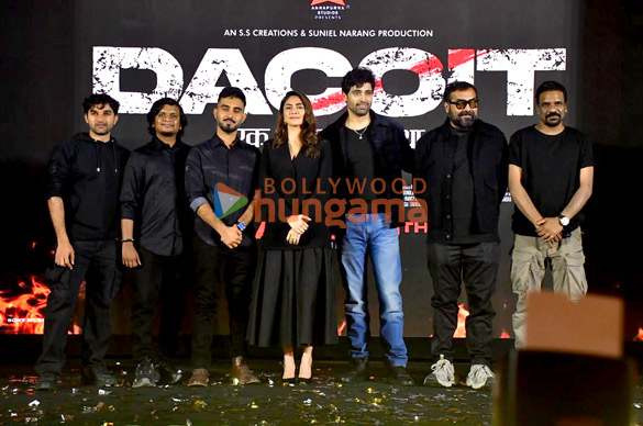 Photos: Adivi Sesh, Mrunal Thakur, Anurag Kashyap and others grace the teaser launch of Dacoit