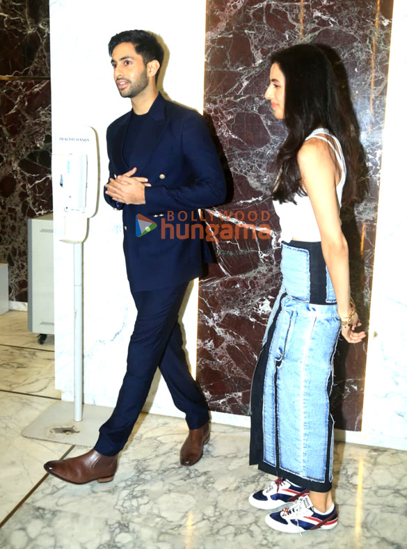 photos agastya nanda and simar bhatia snapped promoting ikkis 1