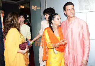 Photos: Hrithik Roshan and Saba Azad and others snapped in Bandra