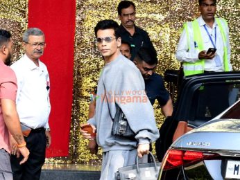Photos: Karan Johar, Rohit Sharma and others snapped at Kalina airport Photos: Karan Johar, Rohit Sharma and others snapped at Kalina airport