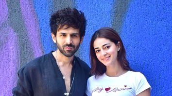 Photos: Kartik Aaryan and Ananya Panday snapped in Juhu