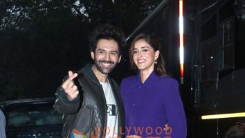 Photos: Kartik Aaryan and Ananya Panday snapped promoting their film Tu Meri Main Tera Main Tera Tu Meri